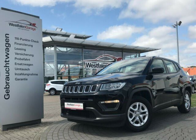 Gebraucht Jeep Compass Sport 140 PS (102 kW) 2018 Schwarz SUV