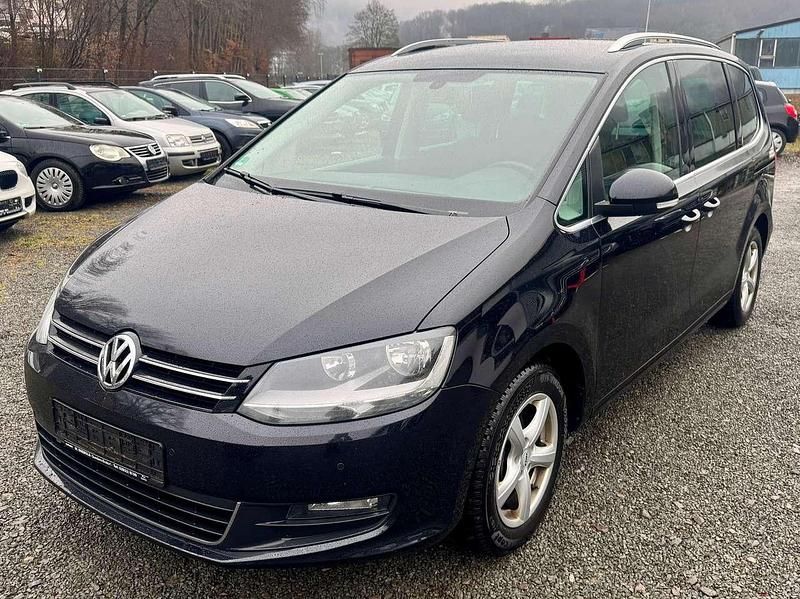 Schwarz Gebraucht 2011 VW Sharan Comfortline Van / Kleinbus | 9.490 € (Fairer Preis) - Bild 1/4