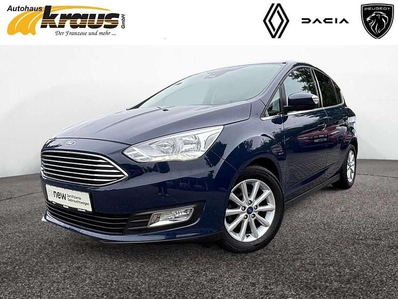 Blazerblau Gebraucht 2019 Ford C-MAX Titanium Van / Kleinbus | 9.947 € (Guter Preis) - Bild 1/4