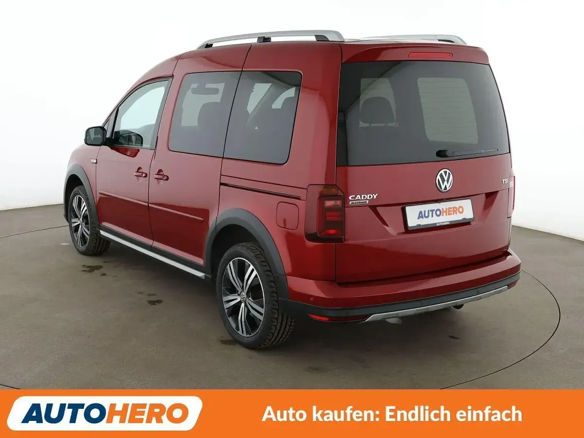 Gebraucht VW Caddy 125 PS (91 kW) 2017 Rot Van / Kleinbus