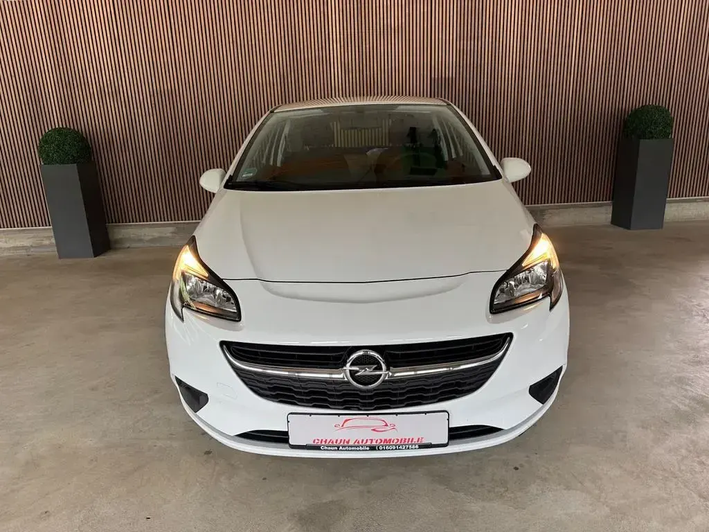 Gebraucht Opel Corsa Selection 69 PS (50 kW) 2015 Weiß Kleinwagen