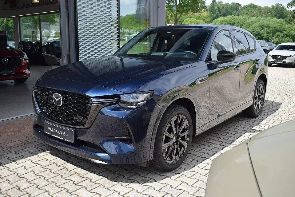 Gebraucht Mazda CX-60 Homura-Line 254 PS (186 kW) 2025 Blau SUV