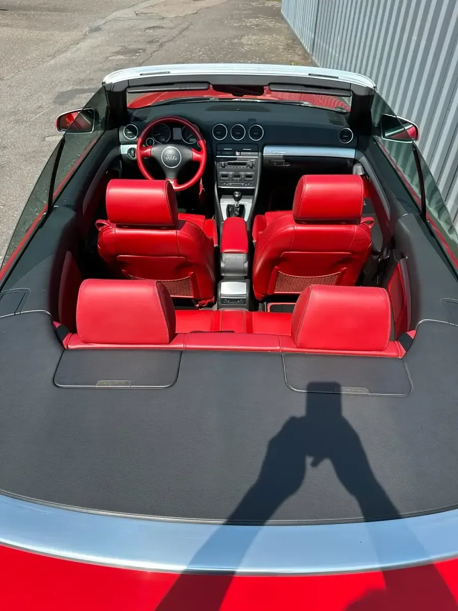 Gebraucht Audi S4 Cabriolet Exclusive 344 PS (253 kW) 2003 Rot Cabrio