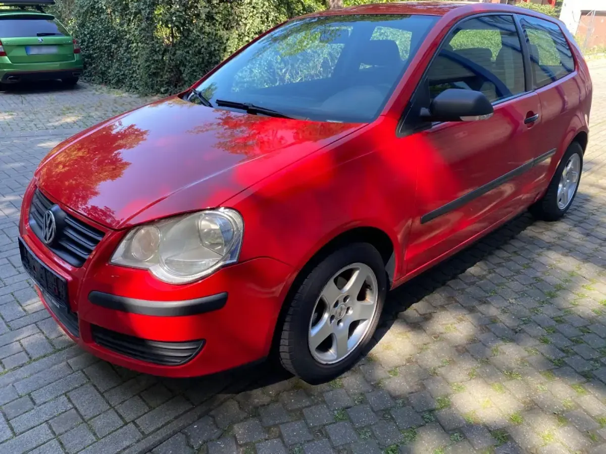 Gebraucht VW Polo 60 PS (44 kW) 2008 Rot Kleinwagen