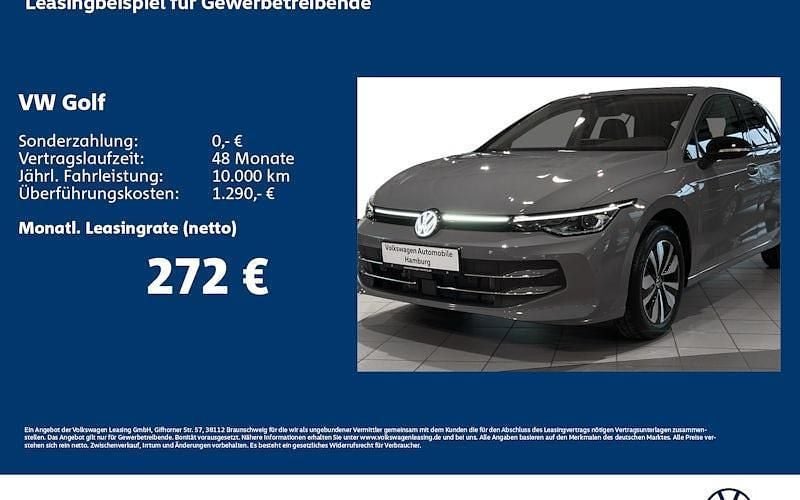 Grau Neu 2025 VW Golf VIII Life Limousine | 34.329 € (Fairer Preis) - Bild 1/4