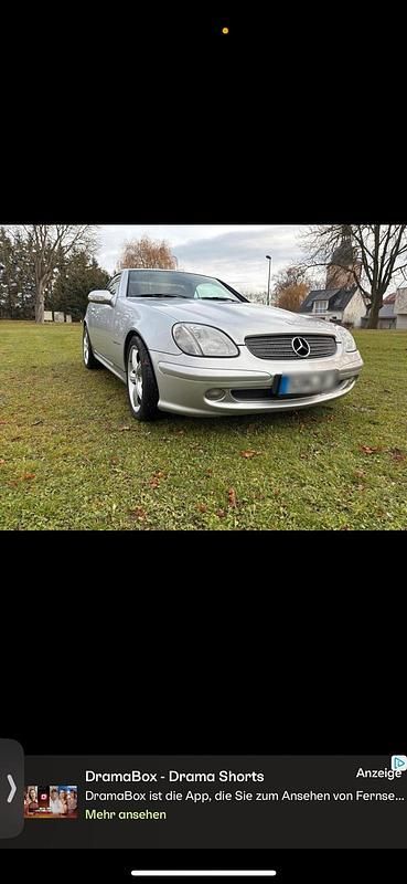 Gebraucht Mercedes SLK200 163 PS (119 kW) 2002 Silber Cabrio