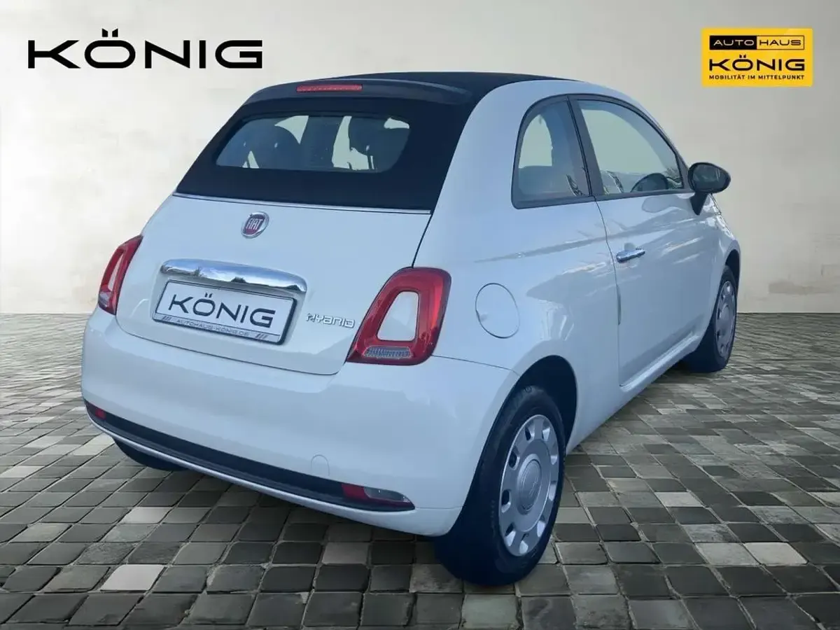 Gebraucht Fiat 500 69 PS (50 kW) 2023 Weiss Kleinwagen