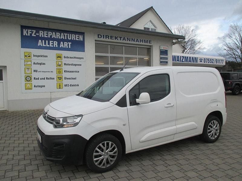 Gebraucht Citroën Berlingo 131 PS (96 kW) 2019 Weiß Van / Kleinbus