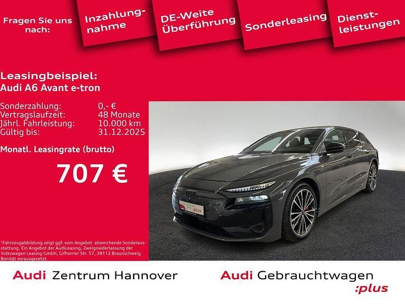 Grau Gebraucht 2025 Audi A6 e-tron Performance Kombi | 72.450 € (Guter Preis) - Bild 1/4