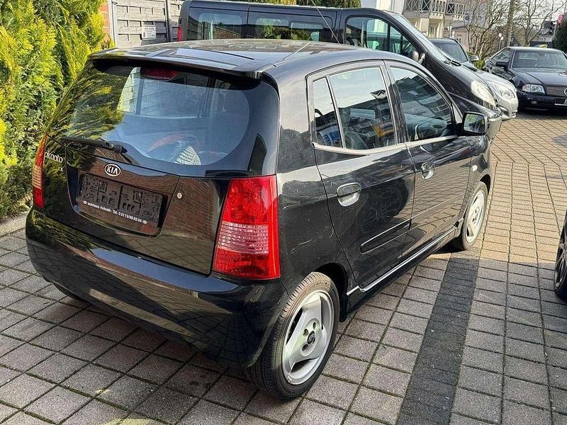 Gebraucht Kia Picanto EX 65 PS (47 kW) 2004 Galaxyschwarz Kleinwagen
