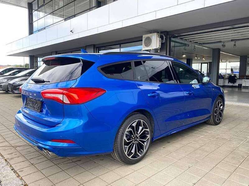 Gebraucht Ford Focus ST-Line 182 PS (133 kW) 2019 Dynamicblau metallic/blau Kombi