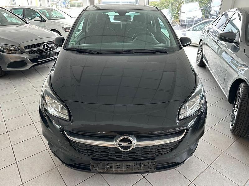 Gebraucht Opel Corsa drive 101 PS (74 kW) 2015 Schwarz Kleinwagen