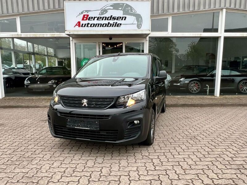 Lack onyx schwarz/typ aussenve Gebraucht 2019 Peugeot Partner Premium Van / Kleinbus | 10.700 € (Superpreis) - Bild 1/4