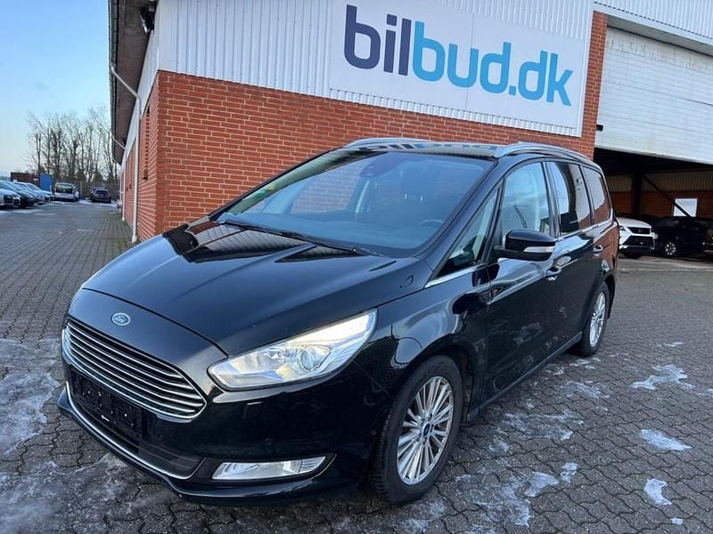 Schwarz Gebraucht 2019 Ford Galaxy Titanium Van / Kleinbus | 8.999 € (Superpreis) - Bild 1/4