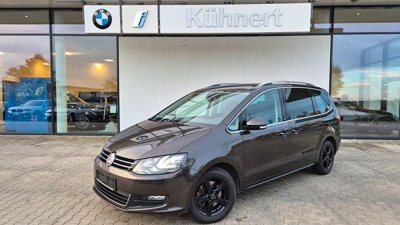 Schwarz Gebraucht 2016 VW Sharan Comfortline Van / Kleinbus | 16.250 € (Fairer Preis) - Bild 1/4