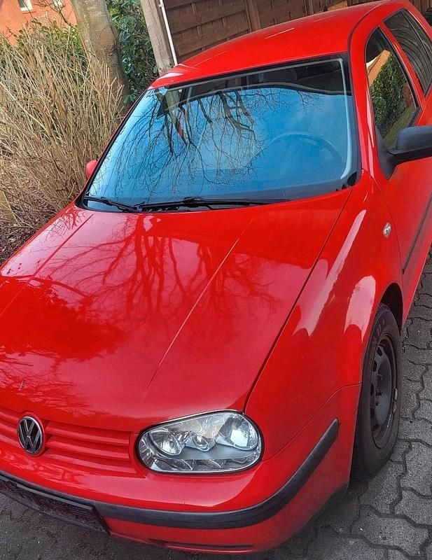 Gebraucht VW Golf IV 75 PS (55 kW) 1998 Rot Kleinwagen