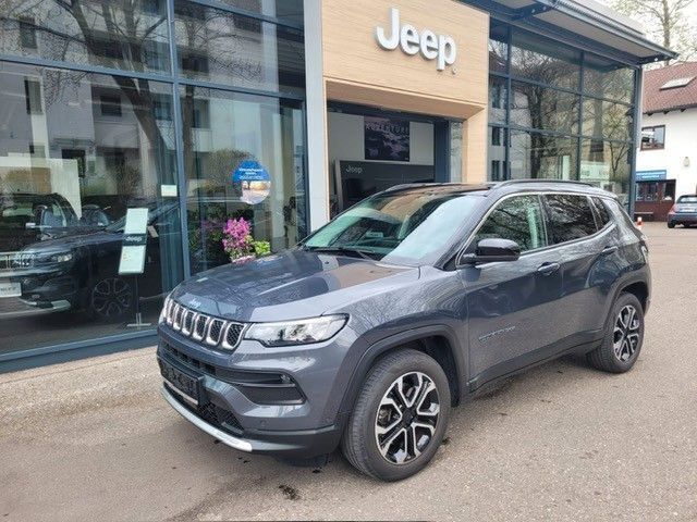 Grau grigio moda (graphite grey metal metallic Gebraucht 2022 Jeep Compass Limited SUV | 22.990 € (Fairer Preis) - Bild 1/4