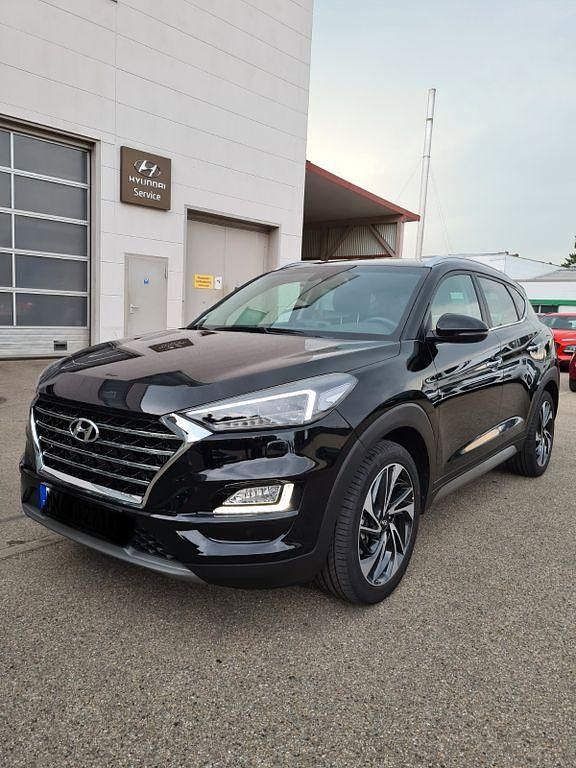 Schwarz Gebraucht 2019 Hyundai Tucson Premium SUV | 20.300 € (Fairer Preis) - Bild 1/4