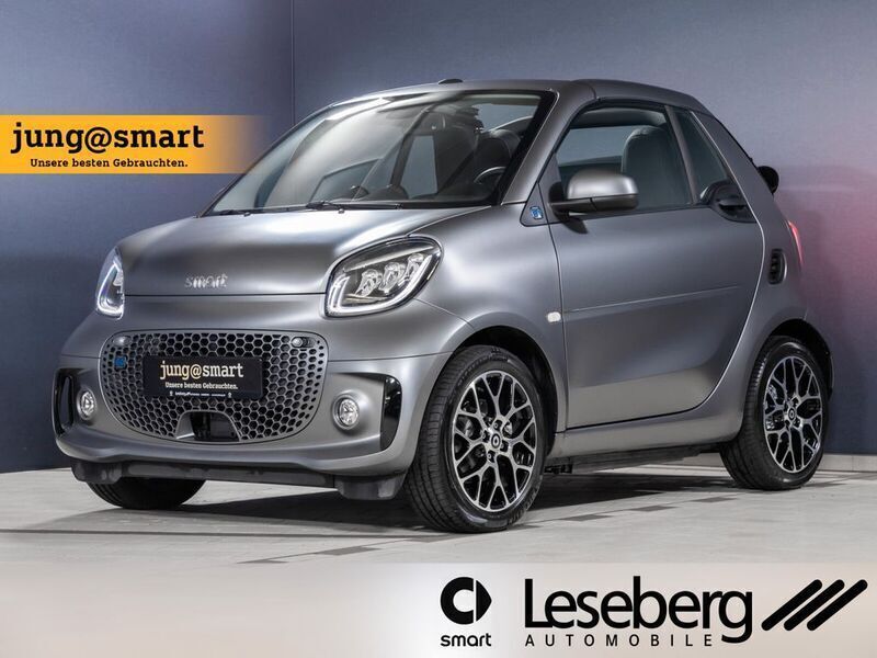 Grau Gebraucht 2023 Smart ForTwo Electric Drive Prime Cabrio | 19.460 € (Etwas zu teuer) - Bild 1/4