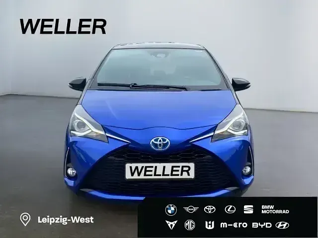 Gebraucht Toyota Yaris Hybrid Style 101 PS (74 kW) 2018 Blau Kleinwagen