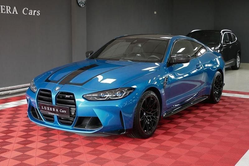Blau Gebraucht 2024 BMW M4 Competition Edition Coupé | 79.990 € (Superpreis) - Bild 1/4
