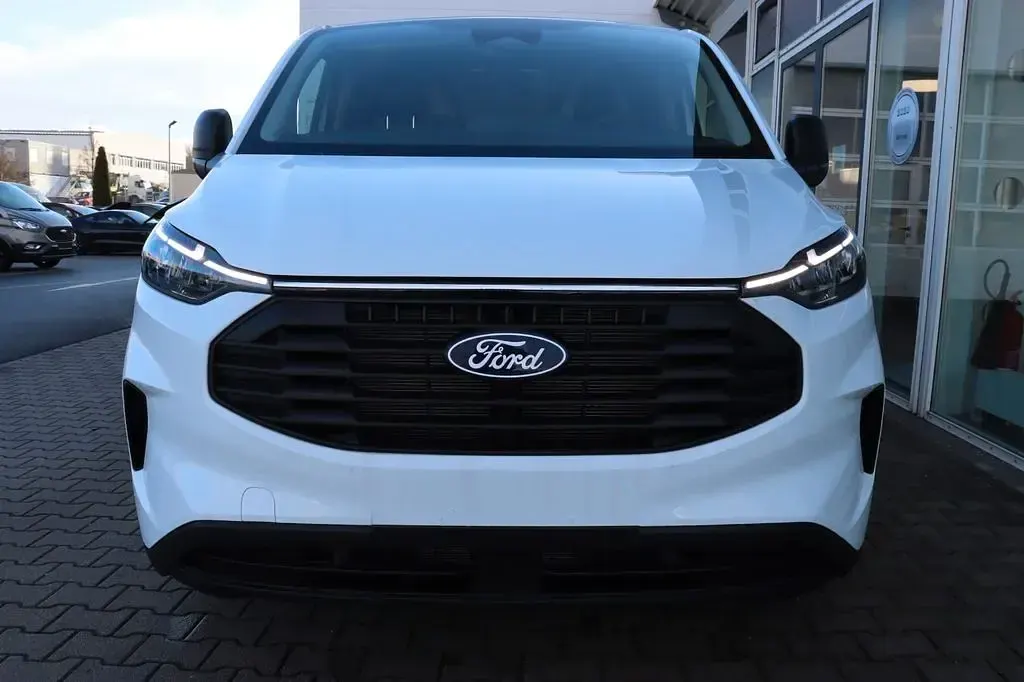 Ny Ford Transit Custom Trend 110 HK (80 kW) 2026 Hvid Pickup / Ladvogn