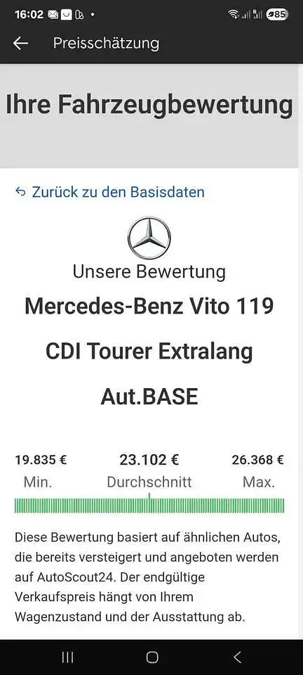 Gebraucht Mercedes Vito 190 PS (139 kW) 2020 Schwarz Van