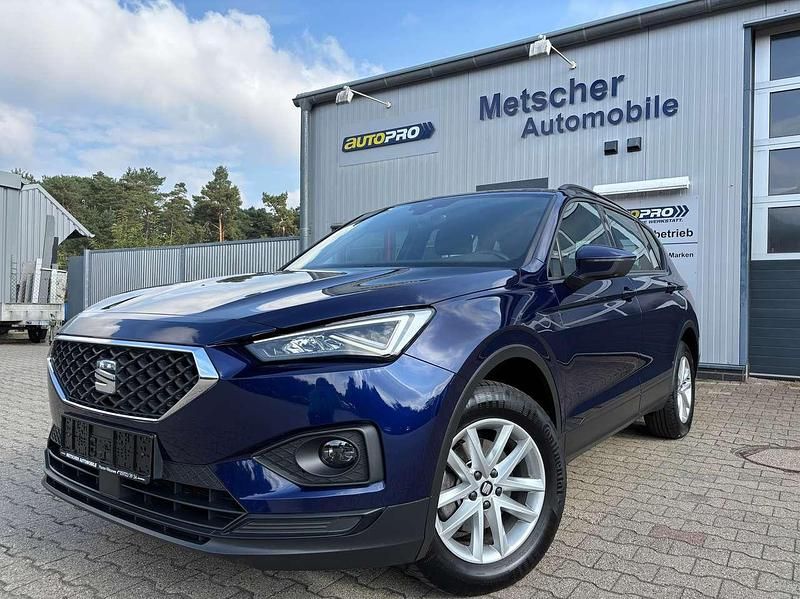 Atlantik blau metallic Gebraucht 2019 Seat Tarraco Style SUV | 20.990 € (Fairer Preis) - Bild 1/4
