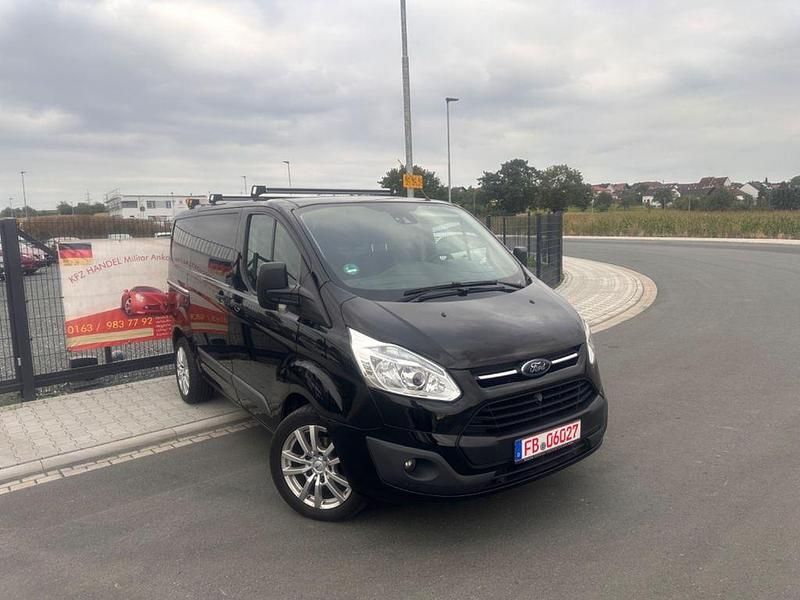 Schwarz Gebraucht 2016 Ford Transit Custom Van / Kleinbus | 9.999 € (Fairer Preis) - Bild 1/4