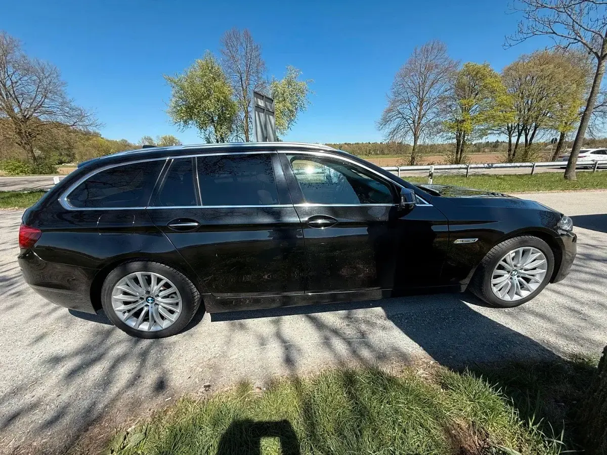 Gebraucht BMW 535 Luxury Line 313 PS (230 kW) 2014 Schwarz Kombi