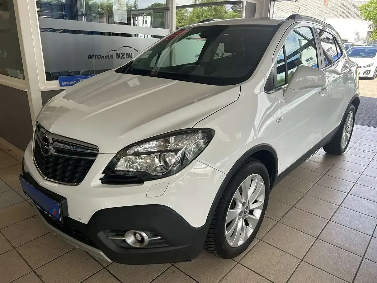 Gebraucht Opel Mokka 131 PS (96 kW) 2014 Weiß SUV