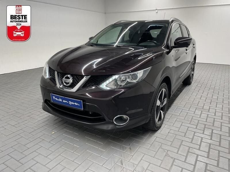 Violett (night shade (m)) Gebraucht 2015 Nissan Qashqai 360º SUV | 12.480 € (Fairer Preis) - Bild 1/4