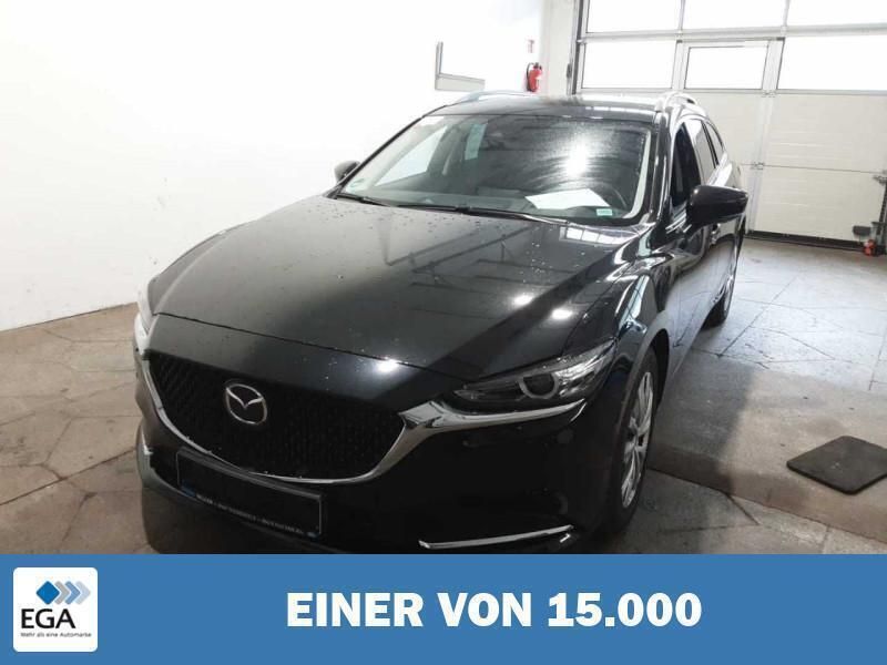 Schwarz metallic Gebraucht 2022 Mazda 6 Sports-Line | 27.560 € (Guter Preis) - Bild 1/3