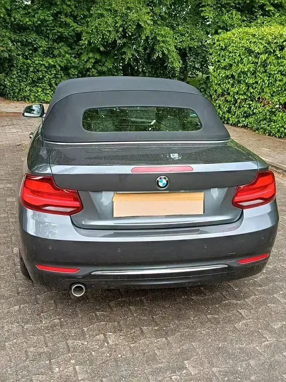 Gebraucht BMW 218 Luxury Line 136 PS (100 kW) 2019 Grau Cabrio