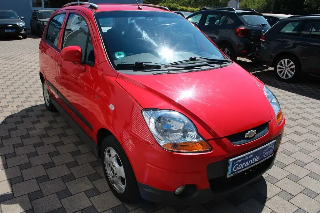Gebraucht Chevrolet Matiz SX 67 PS (49 kW) 2009 Rot Kleinwagen