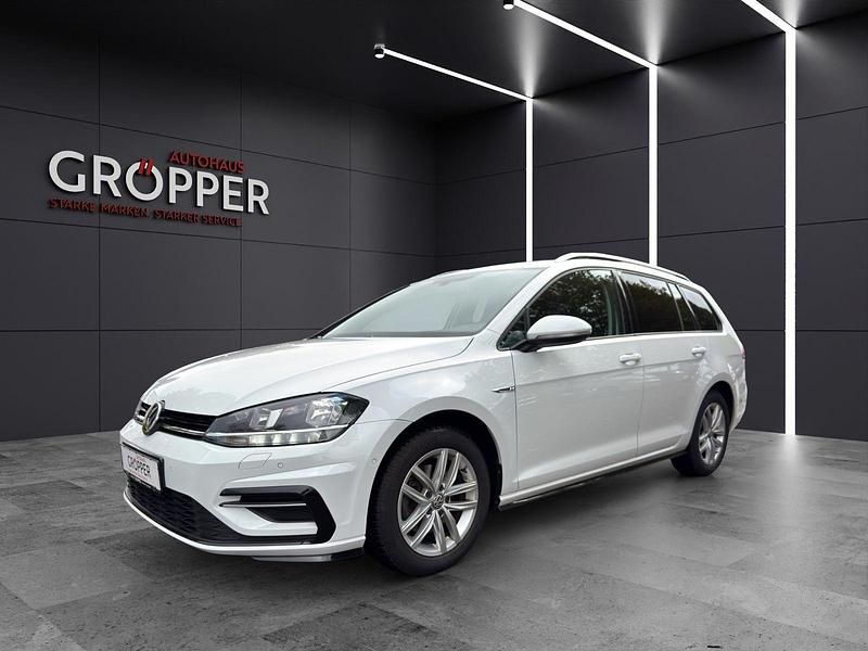 Pure white Gebraucht 2020 VW Golf VII Comfortline Kombi | 18.900 € (Fairer Preis) - Bild 1/4