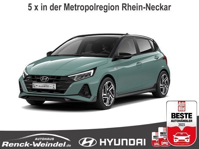 Grün Neu 2025 Hyundai i20 Prime Limousine | 25.129 € (Teuer) - Bild 1/4