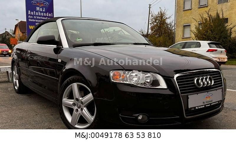 Schwarz Gebraucht 2007 Audi A4 Cabriolet Sport Cabrio | 7.999 € (Fairer Preis) - Bild 1/4