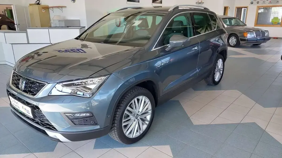 Gebraucht Seat Ateca XCELLENCE 150 PS (110 kW) 2020 "rodium" grau SUV