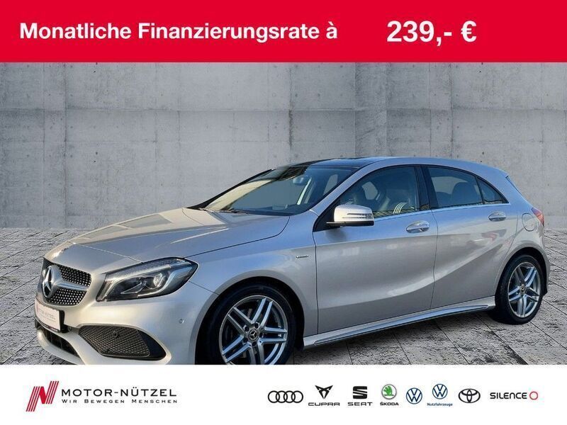 Silber Gebraucht 2018 Mercedes A200 AMG Limousine | 19.950 € (Fairer Preis) - Bild 1/4