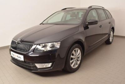 Schwarz metallic Gebraucht 2016 Skoda Octavia Style Kombi | 15.770 € (Etwas zu teuer) - Bild 1/4