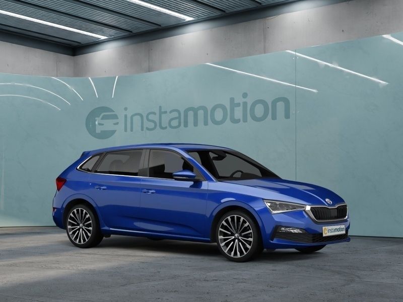 Blau Gebraucht 2020 Skoda Scala Monte Carlo Kleinwagen | 18.649 € (Fairer Preis) - Bild 1/4