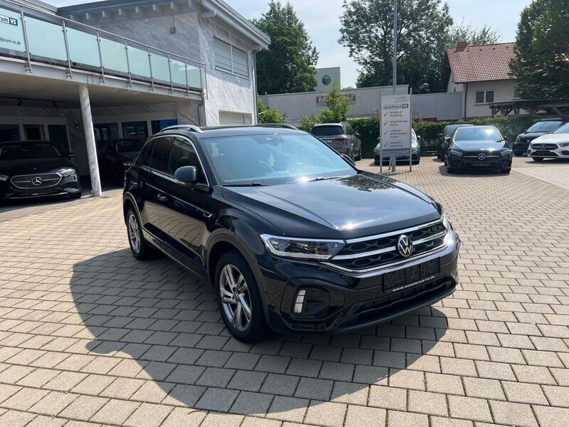 Deep black Gebraucht 2022 VW T-Roc R-line SUV | 26.900 € (Fairer Preis) - Bild 1/4