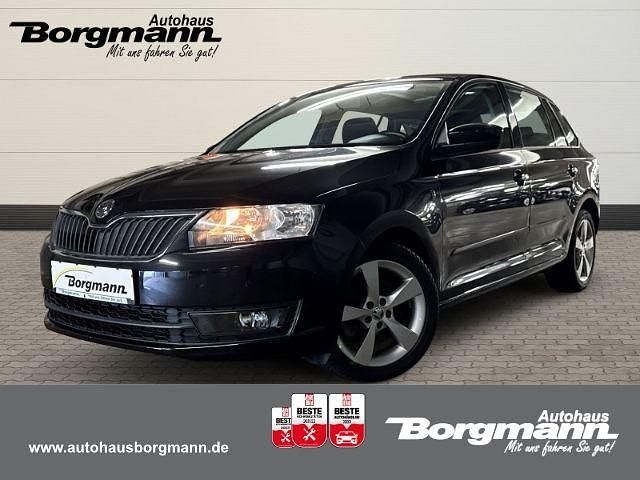 Schwarz Gebraucht 2014 Skoda Rapid Elegance Limousine | 11.990 € (Fairer Preis) - Bild 1/4