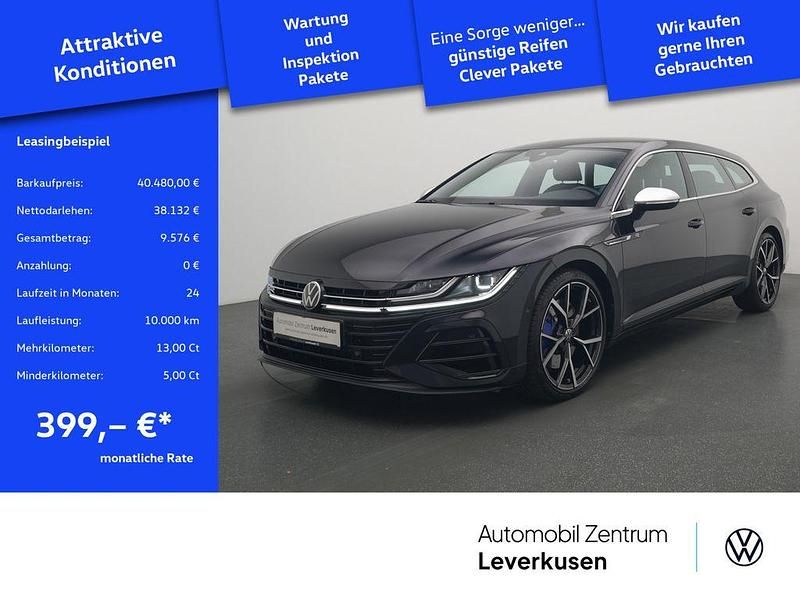Schwarz / deep black (metallic) Gebraucht 2023 VW Arteon R Kombi | 40.480 € (Fairer Preis) - Bild 1/4