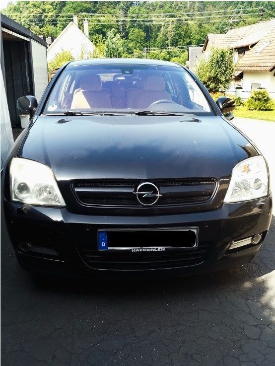 Schwarz Gebraucht 2003 Opel Signum Kombi | 600 € (Superpreis) - Bild 1/4