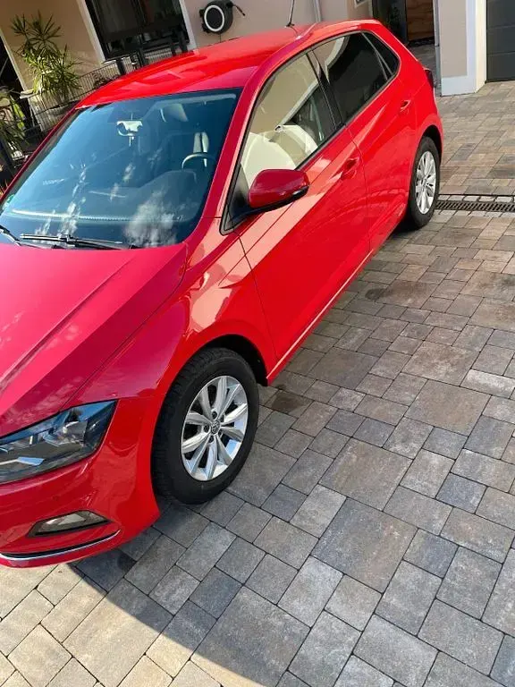 Gebraucht VW Polo Highline 116 PS (85 kW) 2020 Rot Kleinwagen