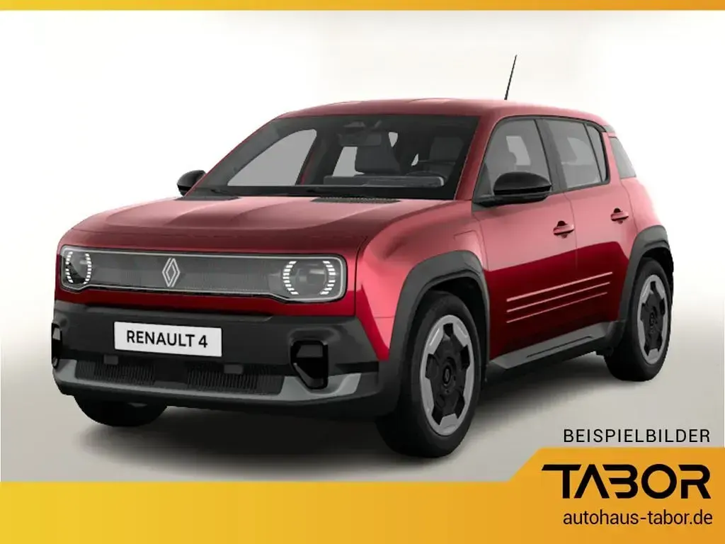 Neu Renault R4 Evolution 89 kW (122 PS) 2025 Rot Limousine