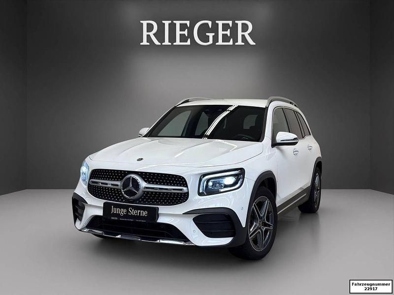 Weiß Gebraucht 2021 Mercedes GLB250 AMG SUV | 32.599 € (Superpreis) - Bild 1/4