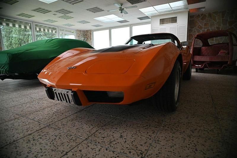 Gebraucht Corvette C3 200 PS (147 kW) 1977 Orange Coupé